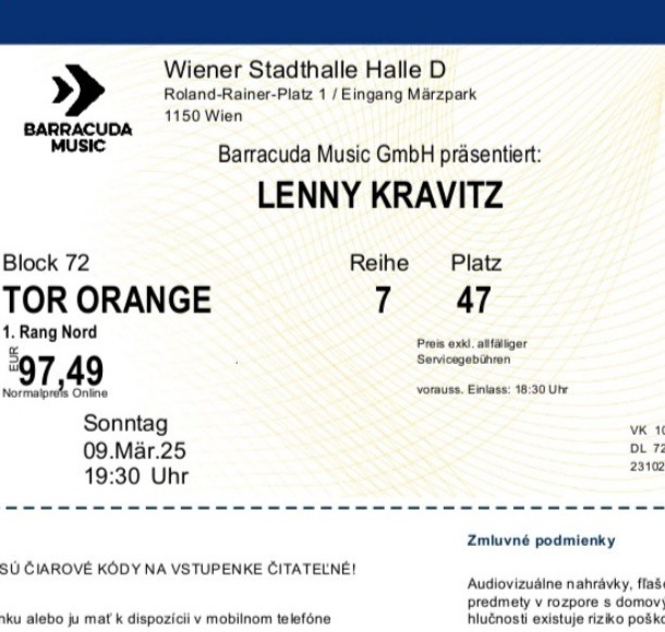 Koncert Lenny Kravitz