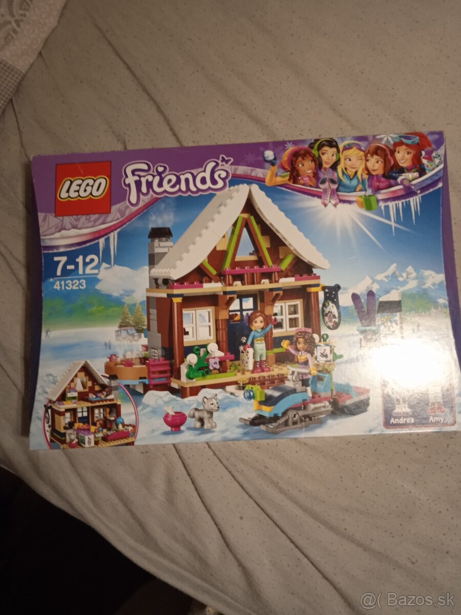 Lego Friends chata v zimnom stredisku