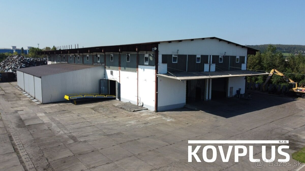 Výrobná hala 1600 m² + priemyselný areál 25 000 m² - KOŠICE