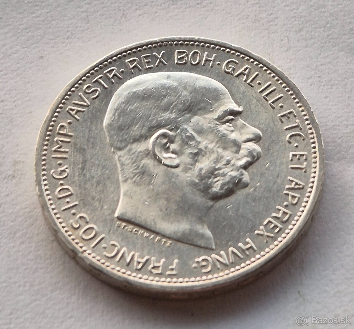 2 Koruna 1912 b.z František Jozef I.