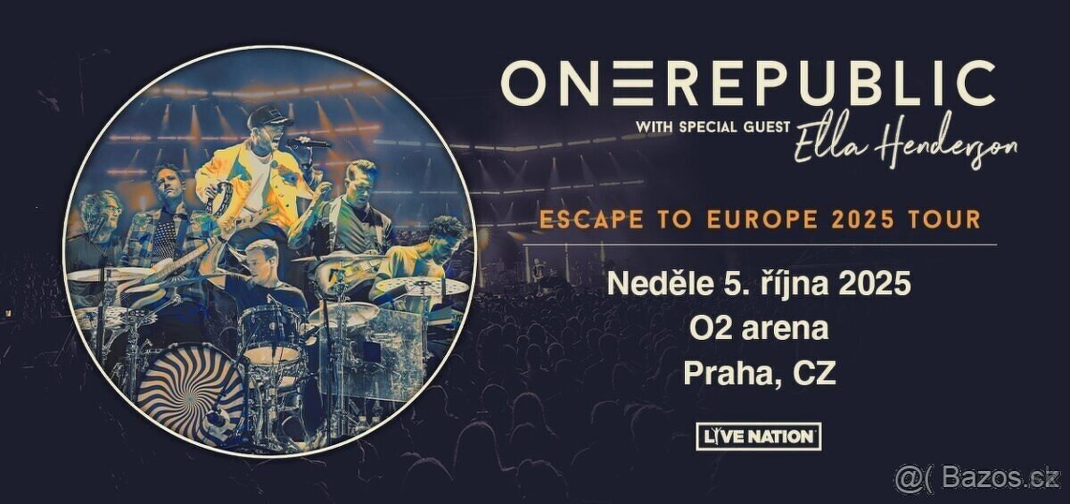 One Republic Praha 5.10.2025