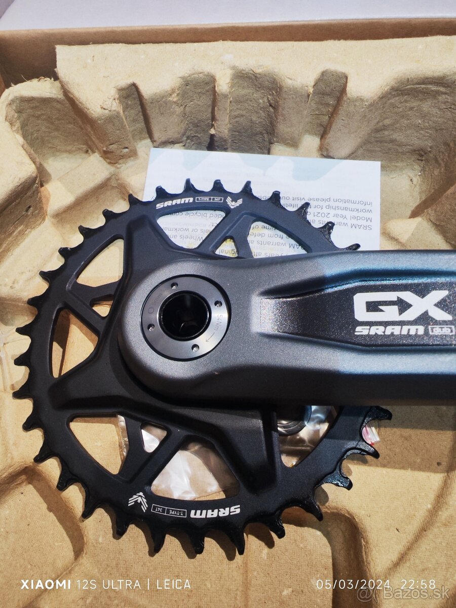 Sram GX Eagle AXS DUB Transmission 34T 175mm