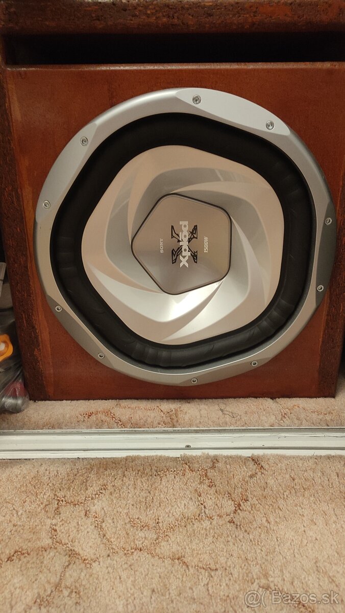 Predám nový Subwoofer Sony explod 15' 38 CM 1500 watt