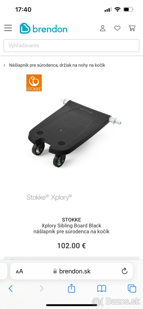 STOKKE XPLORY Sibling Board