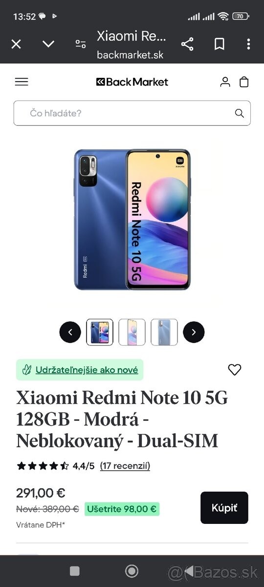 Predám / Vymsním Xioami Note 10 5g