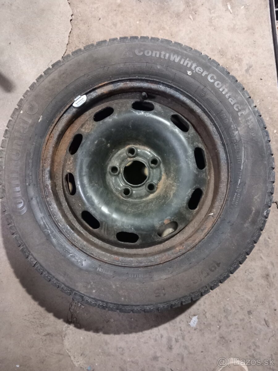 Pneumatiky na diskoch 195/65R 15