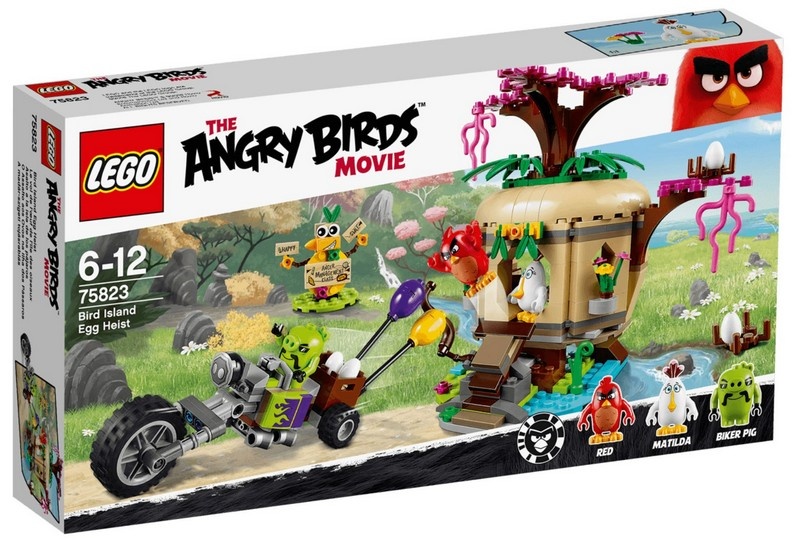 Lego Angry Birds Bird Island Egg Heist