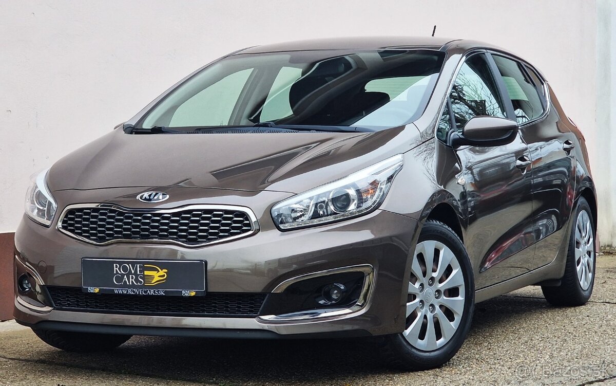 Kia Ceed 1.4i CVVT 74Kw SR 1majiteľ Top Stav V záruke