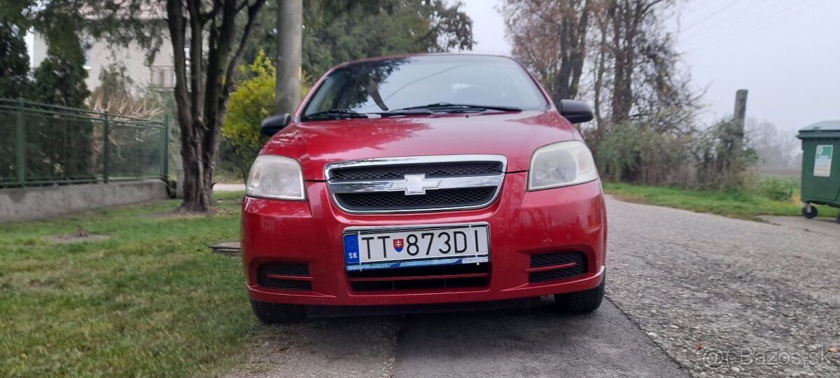 Chevrolet aveo 1,2 53 kW