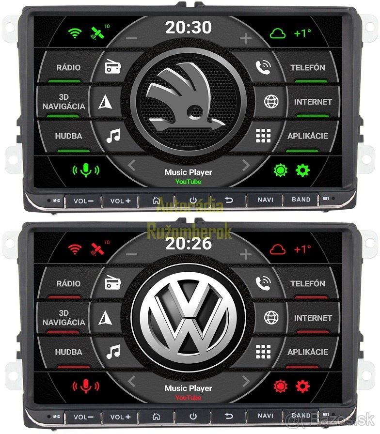 PREDAJ - MONTÁŽ GPS 2DIN AUTORÁDIÍ s ANDROIDOM