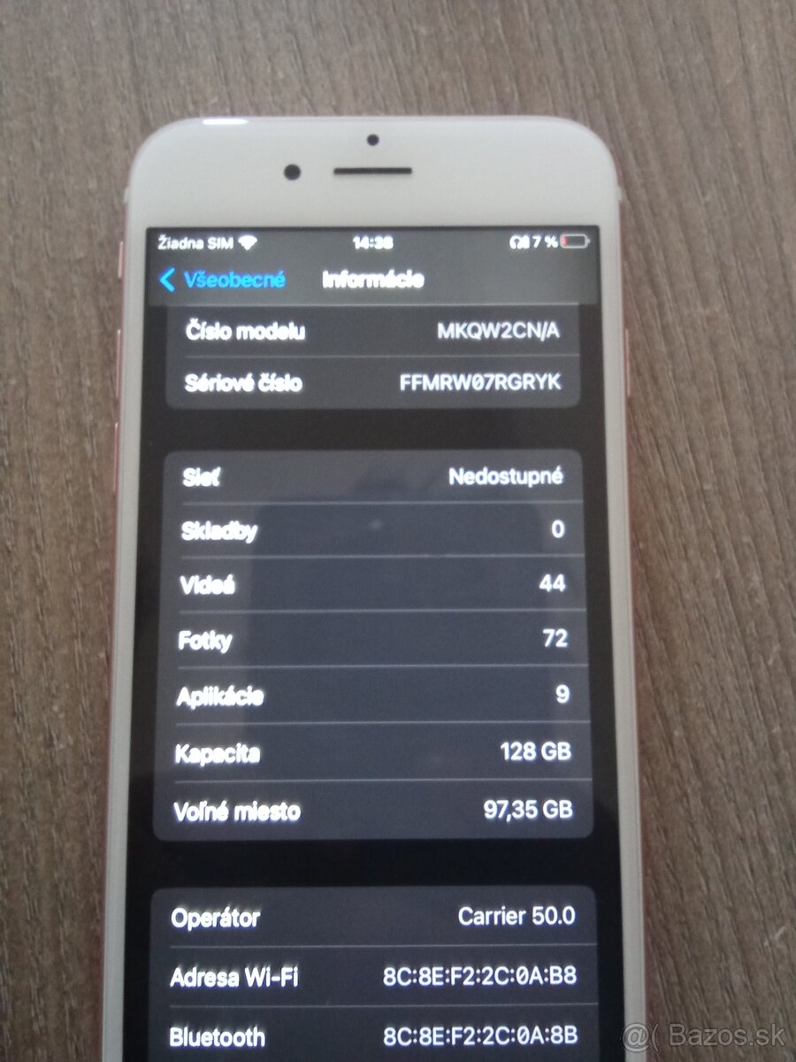 Iphone 6s záruka 128gb