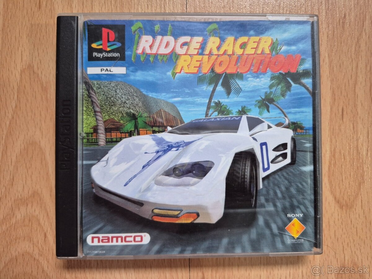 Predám hru na PS1 Ridge Racer Revolution