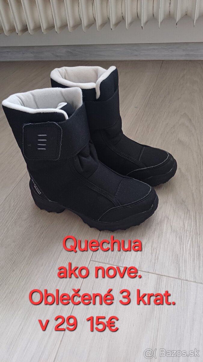 Čižmy,  snehule Quechua 29