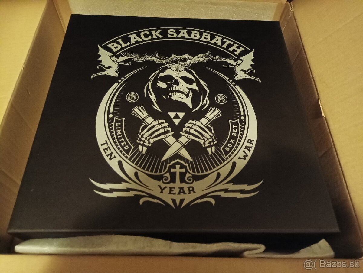 Predám box Black Sabbath - The ten year war (iba rozbalený)