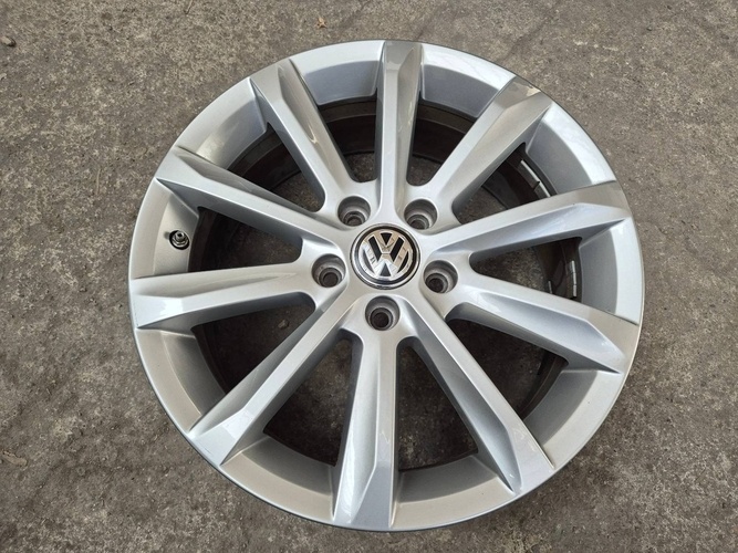 5x112 r17 ET41 x 6,5J elektróny originál VOLKSWAGEN+ŠKODA