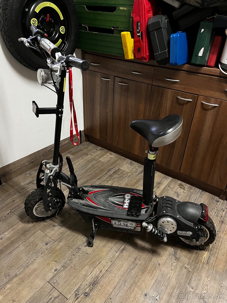 Elektricka terénna kolobežka nitro scooter