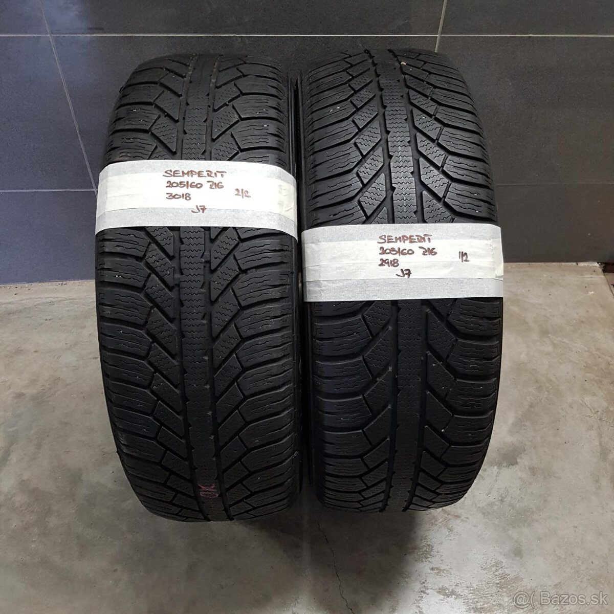 Zimné pneumatiky 205/60 R16 SEMPERIT DOT2918/3018