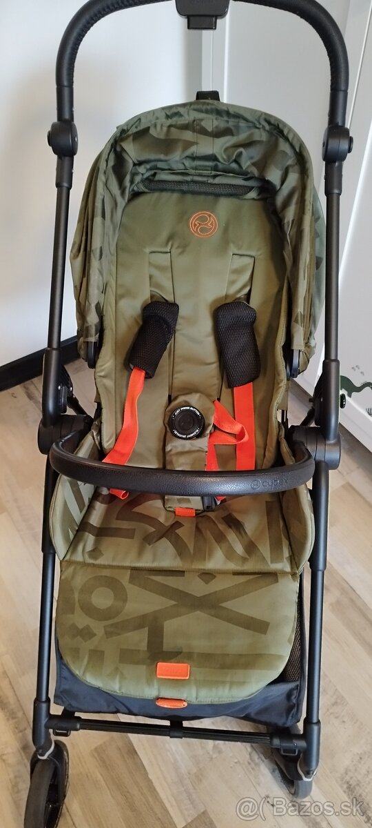 Cybex Melio Street Olive športový kočík+ zimný fusak