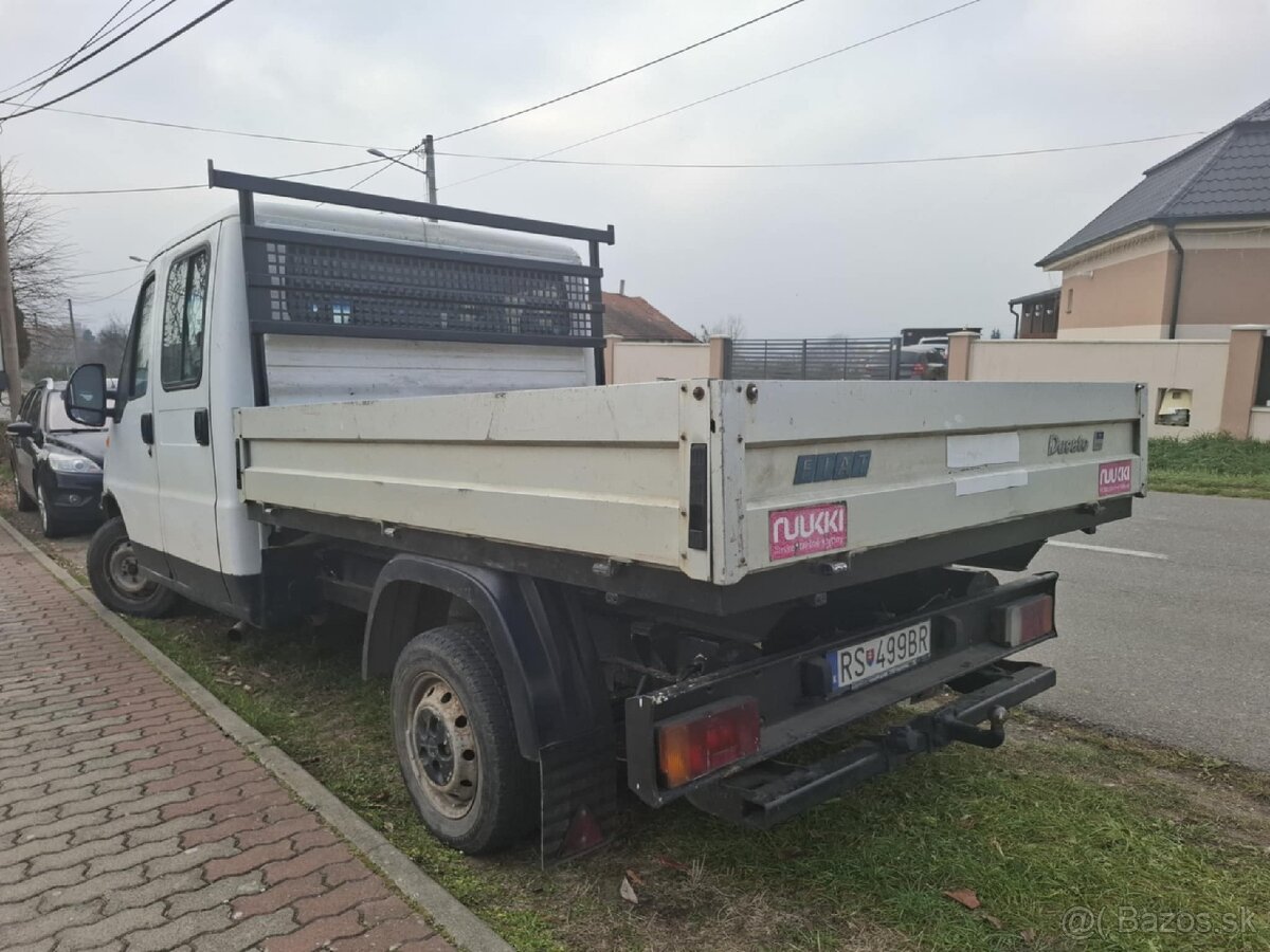 FIAT DUCATO VALNIK 2.0..62KW  DIESEL ÚPLNE NOVÁ STK.EK