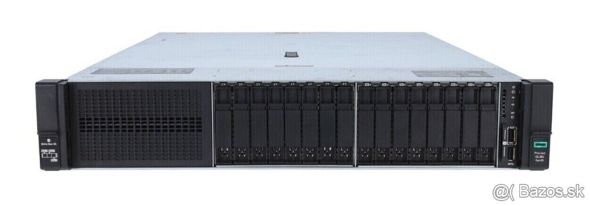 HP DL380 G10 - 2xGOLD 6138, 384GBRAM DDR4,8x900GB HDD,8xNVMe