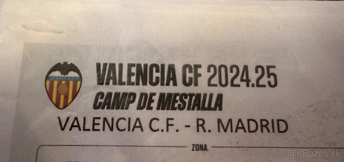 Valencia C.F.-Real Madrid