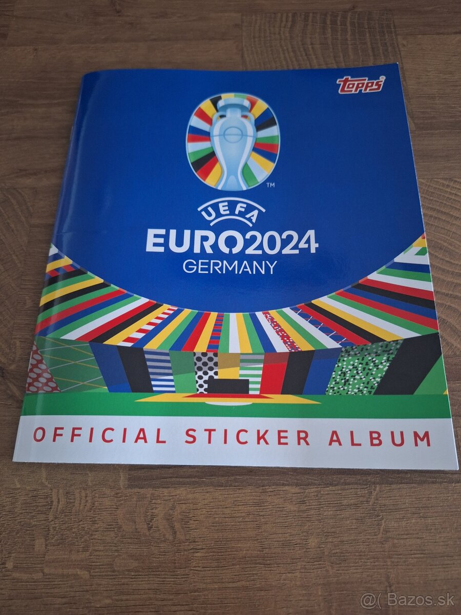 Album samolepiek Topps Euro 2024