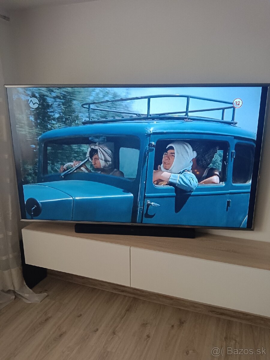 LG 4K Smart TV 189cm + soundbar