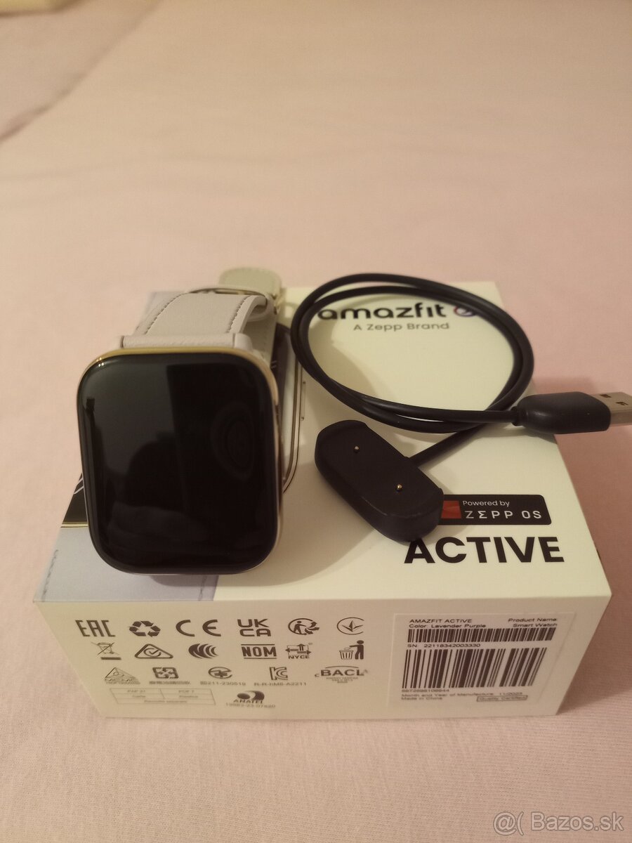 Amazfit active kožené