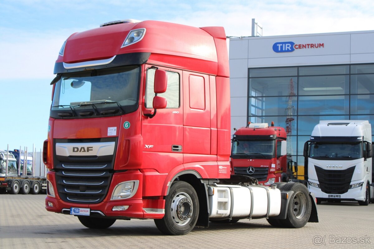 DAF XF 480 FT, EURO 6, NEZÁVISLÁ KLIMATIZACE