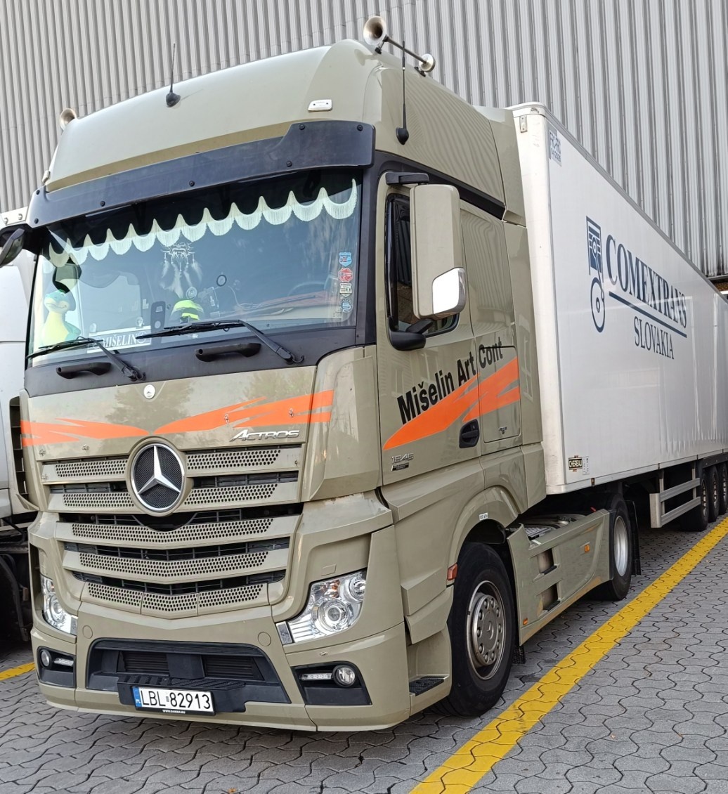 Predám Mercedes actros euro 6.