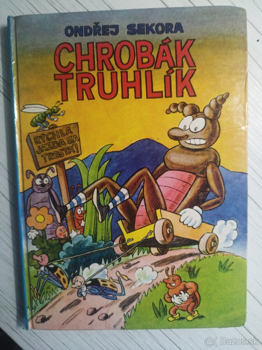 Predávam knihu chrobák truhlík