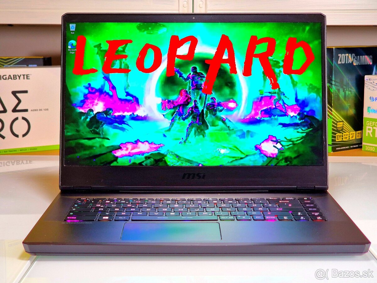 Herný notebook MSI LEOPARD GP66 | RTX 3070 140W | i7-10750H