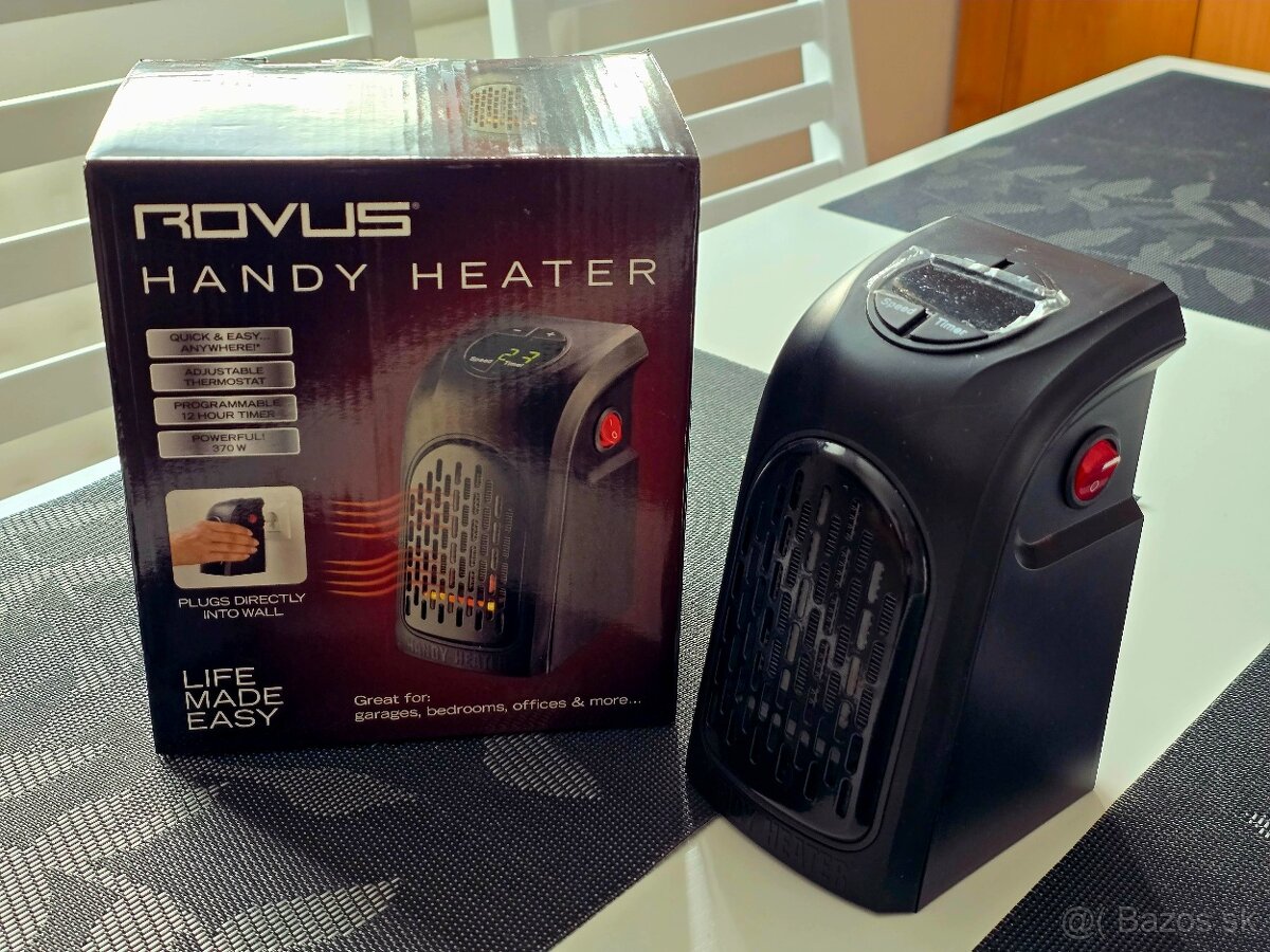 ohrievac do zasuvky handy heater