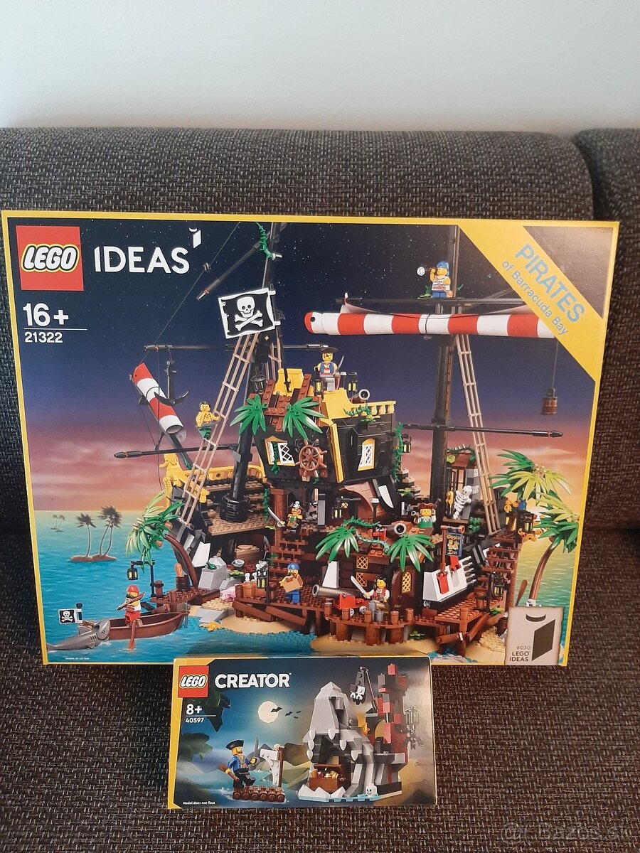 LEGO Ideas Pirates of Barracuda Bay a Scary pirate island