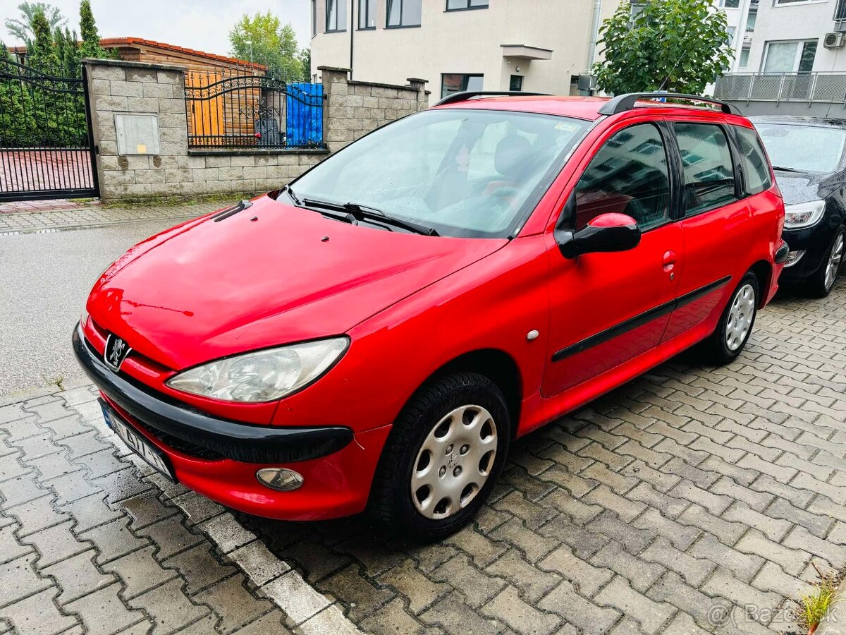 Rozpredám Peugeot 206sw