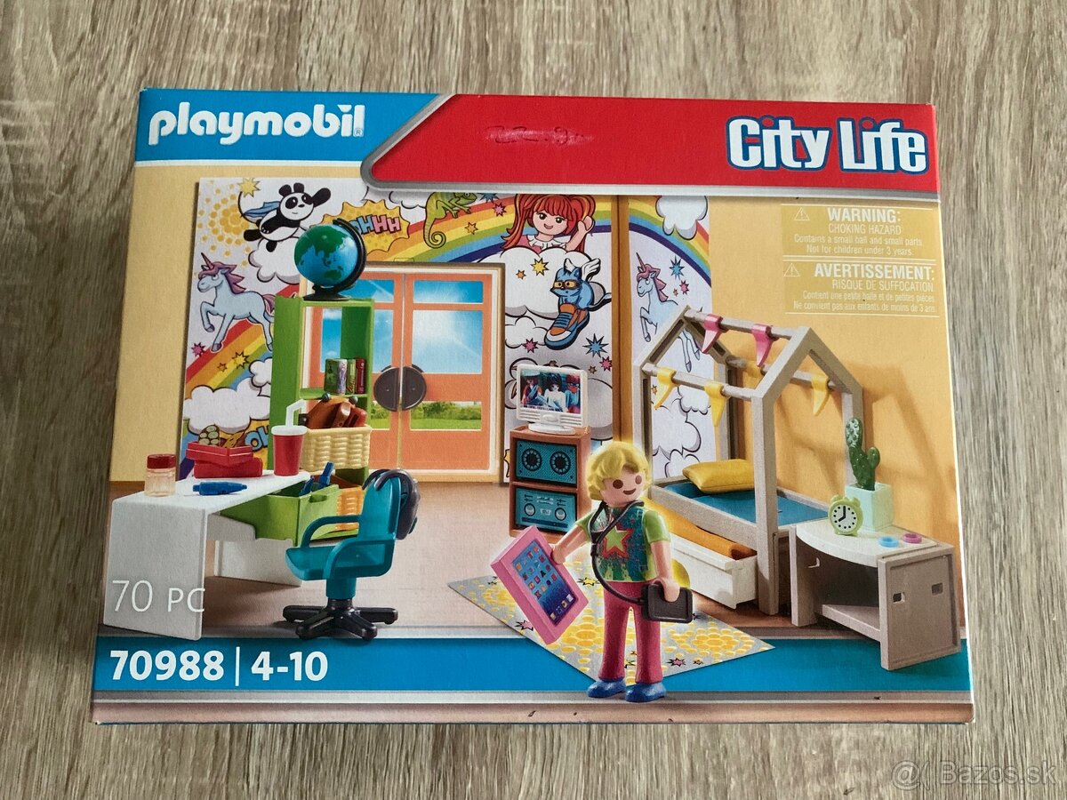 NOVÝ Playmobil 70988 Izba pre teenagerov