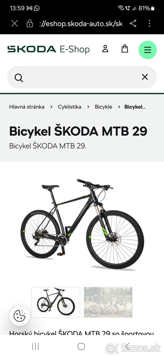 Bicykel ŠKODA MTB 29