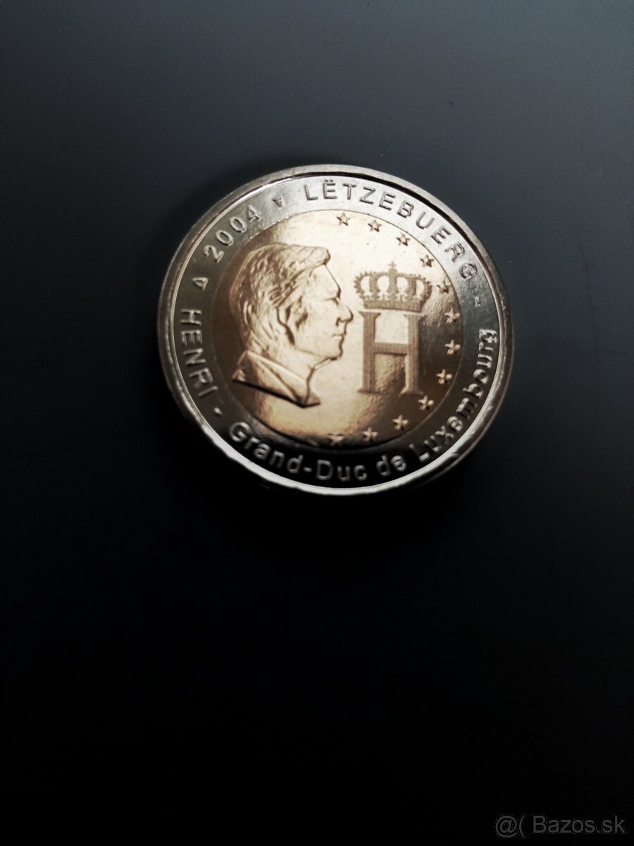 Luxembursko 2004 , 2€ euro UNC stav