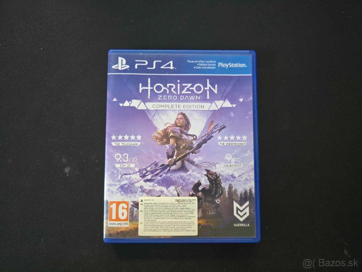 PS4 Horizon Zero Dawn Complete edition