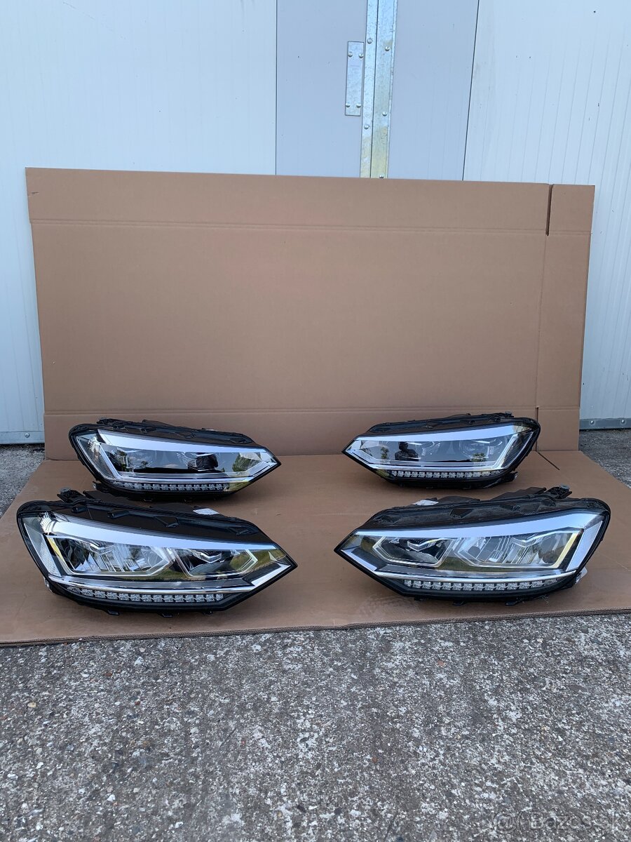 led svetla normal i Full LED vw touran 15- prave leve