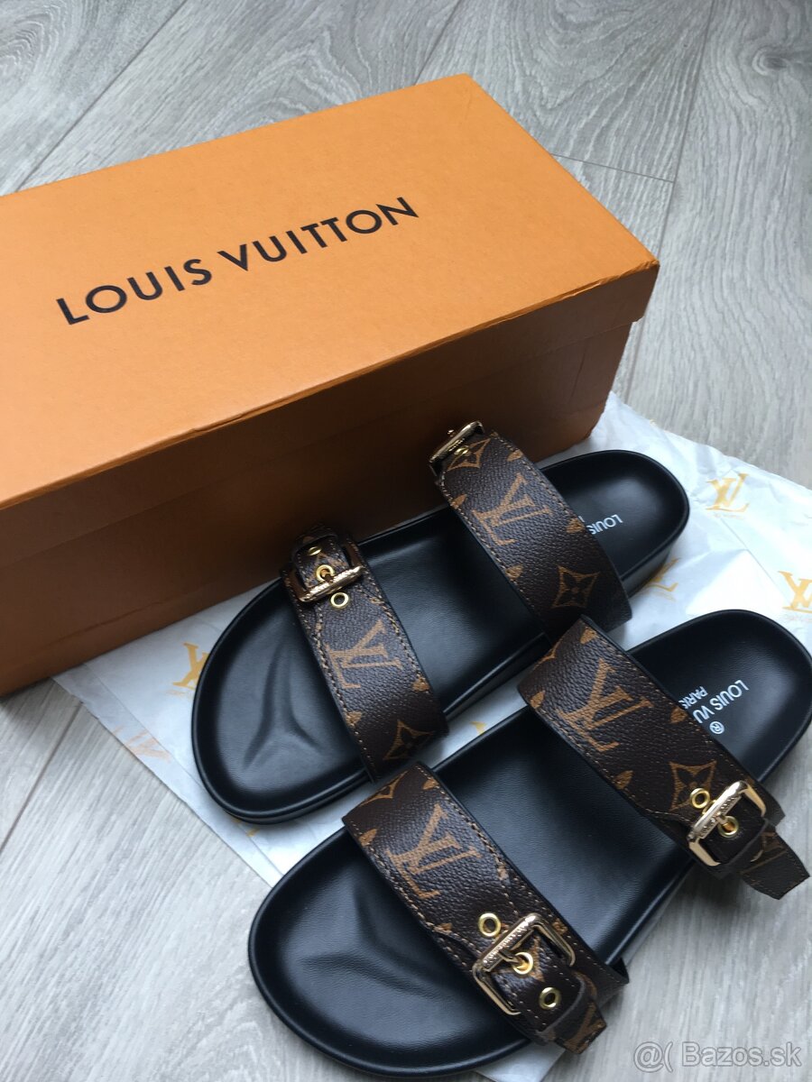 Louis Vuitton - dámske šľapky 39,37