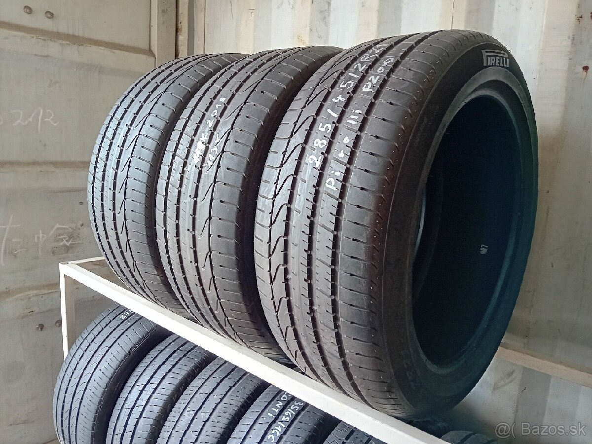 2+1gratis 285/45R21 Letné pneumatiky Pirelli Pzero