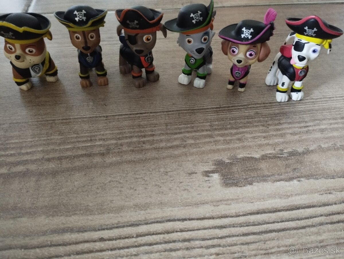 Postavičky paw patrol piráti