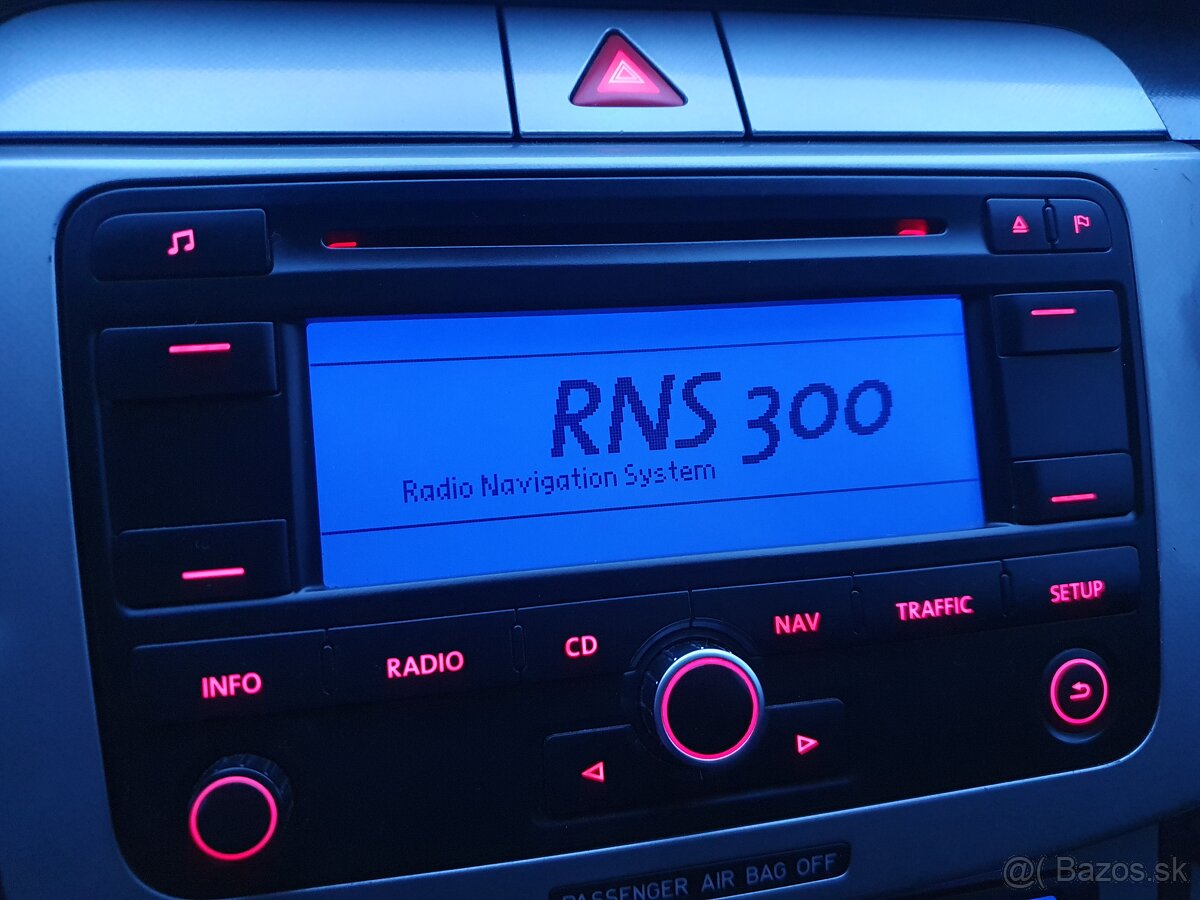 Originál autoradio Volkswagen RNS 300