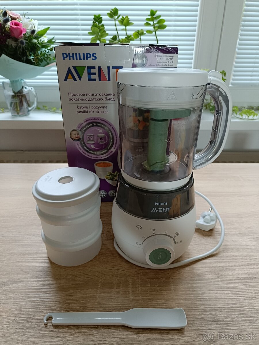 Philips Avent 4v1 - parný hrniec a mixér