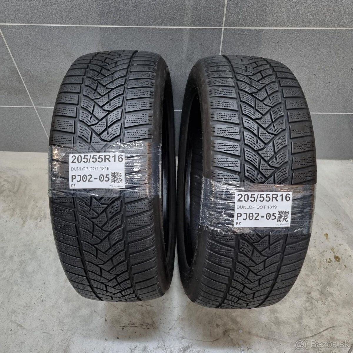 Zimné pneumatiky 205/55 R16 DUNLOP DOT1819