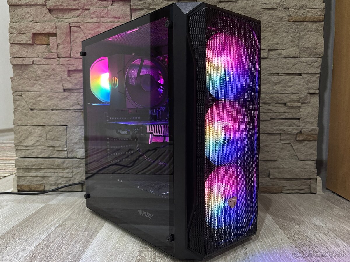 Herný PC (RYZEN 5 5500,RTX 2060S 8GB,16GB DDR4,SSD+HDD,W11)