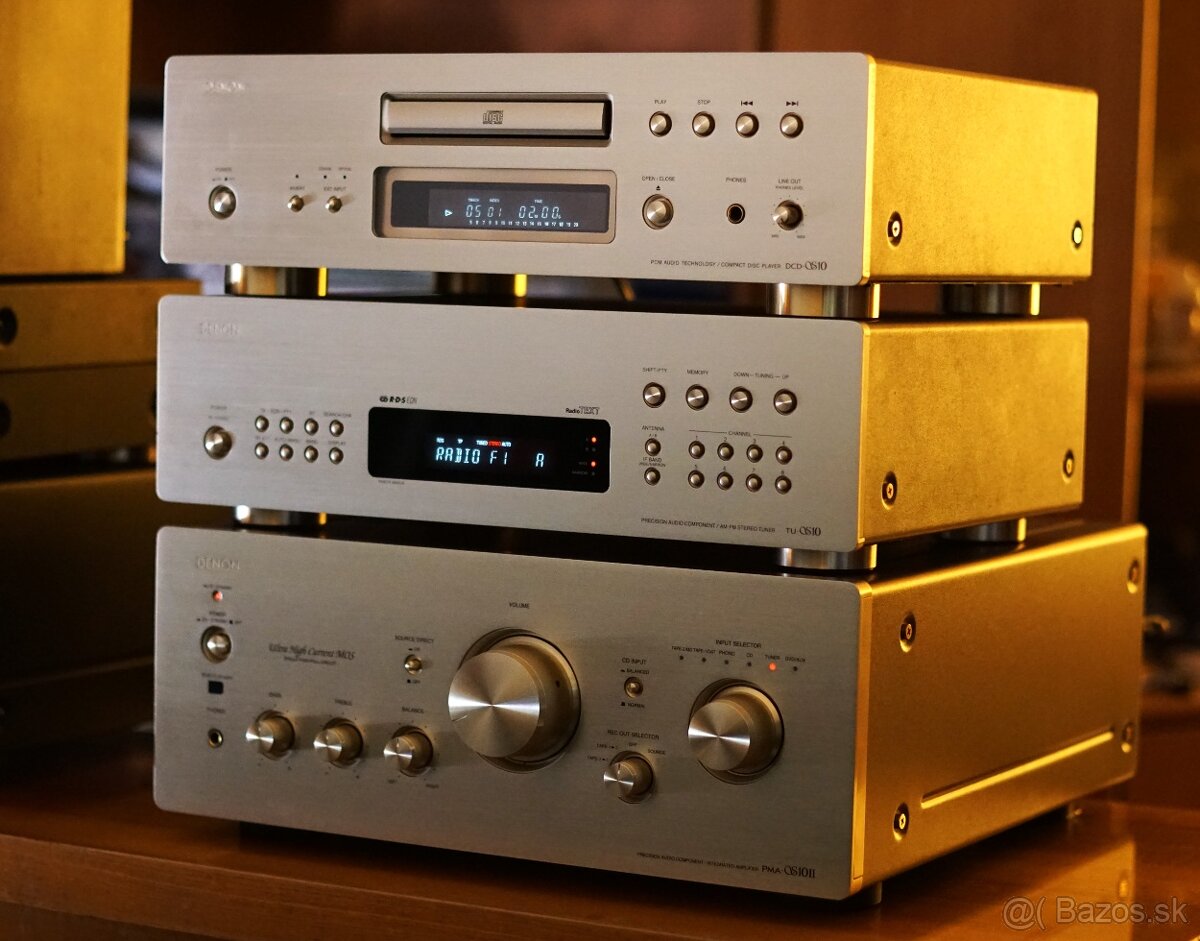 DENON STEREO SET v provedení GOLD  plus AKG K 872