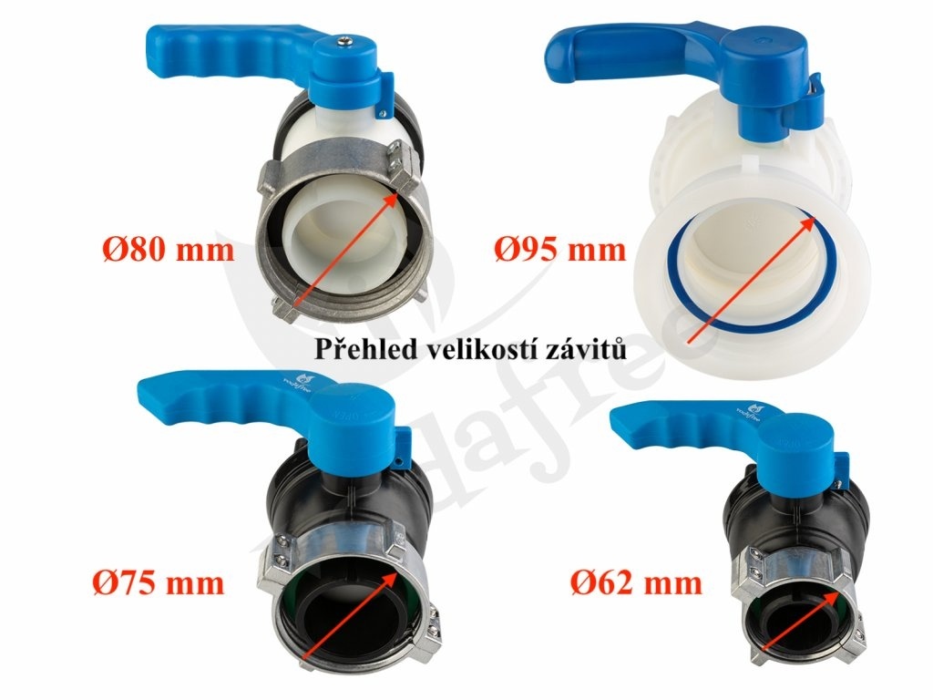 VENTIL IBC NADRŽ 0918495977..75mm -