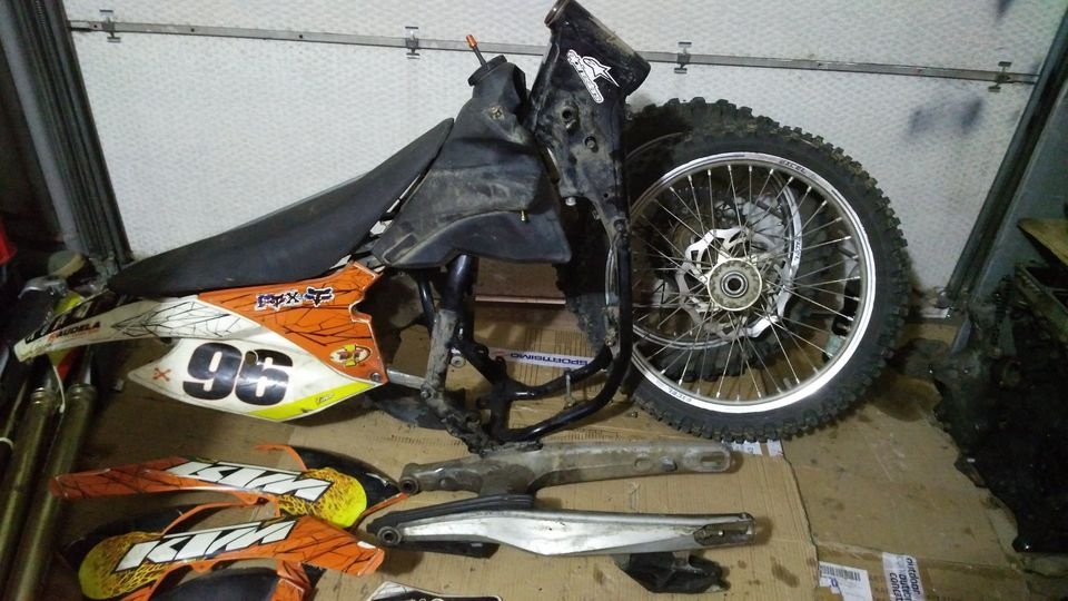 KTM 250 2012 4takt motocross dily